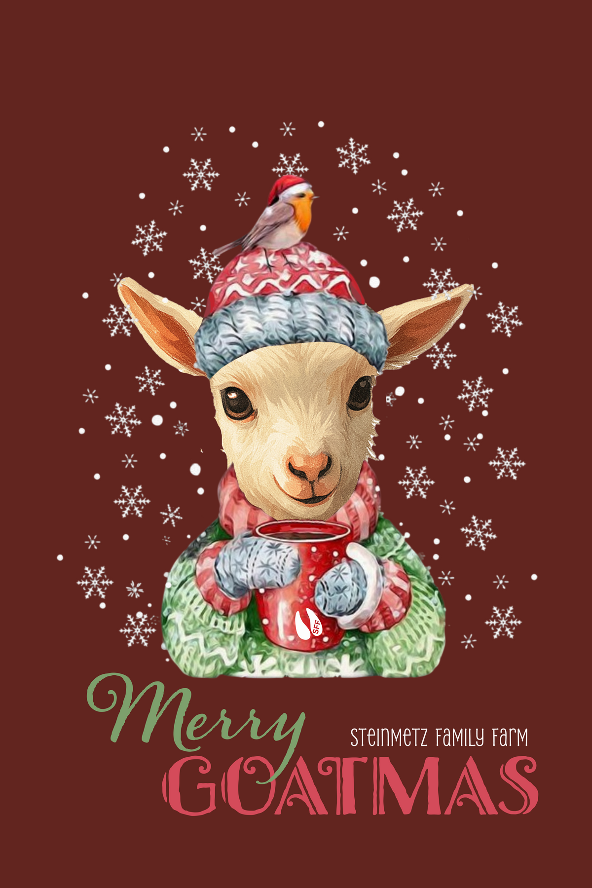 Kids Merry Goatmas Shirt