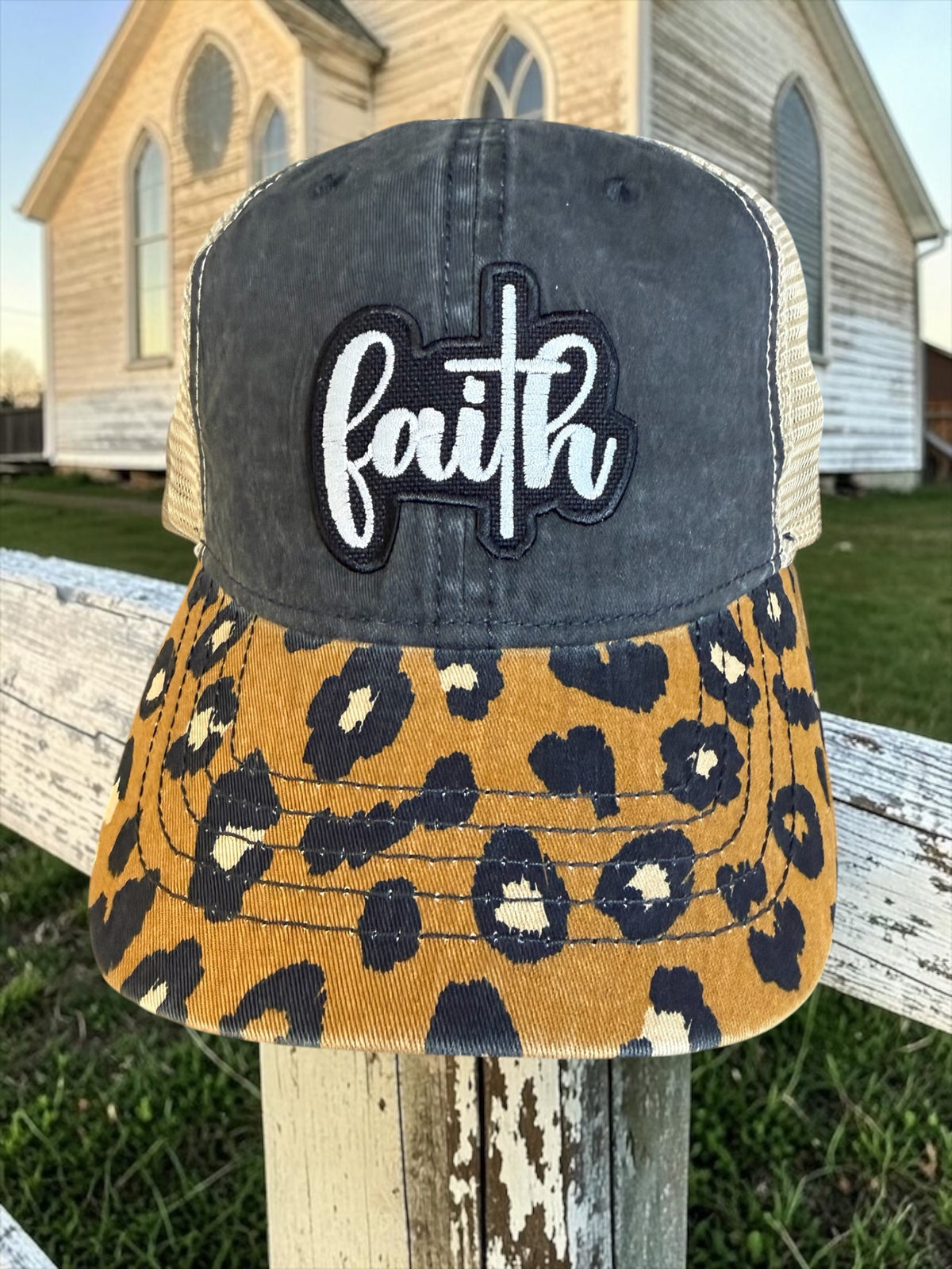 Embroidered Faith Hats